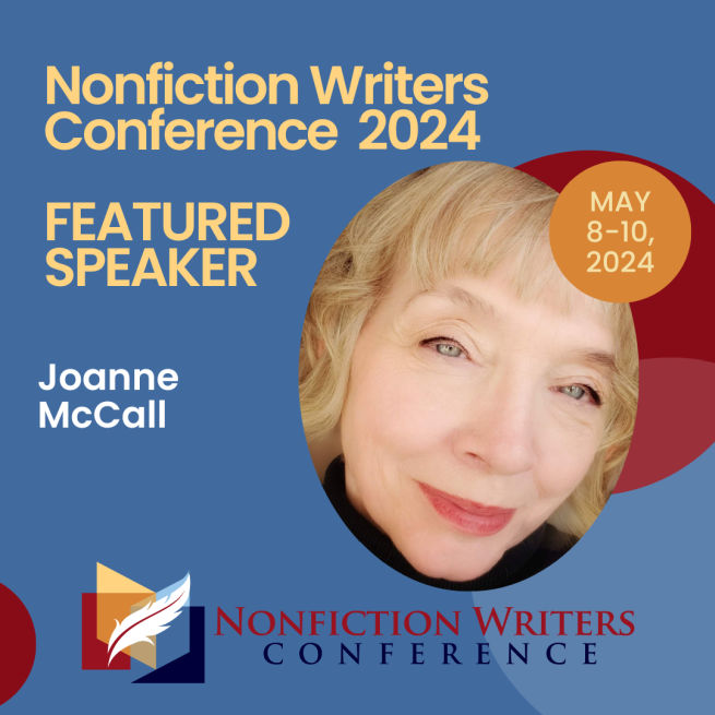 Joanne McCall - Feature Speaker - Nonfiction Writers Conference 2024