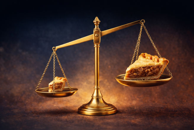 Small outweighs large